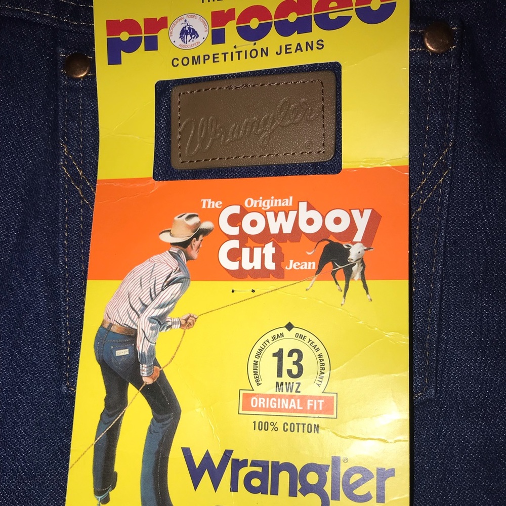 Wrangler Pro Rodeo Cowboy Cut Jeans NWT 31 x 30